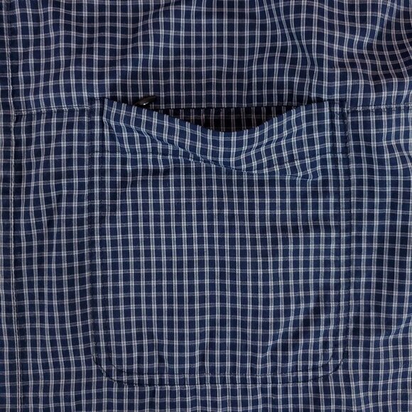*READ* Clothing Arts Mens Size 2XL P^Cubed Pick Pocket Proof Shirt Travel Navy - Picture 5 of 12